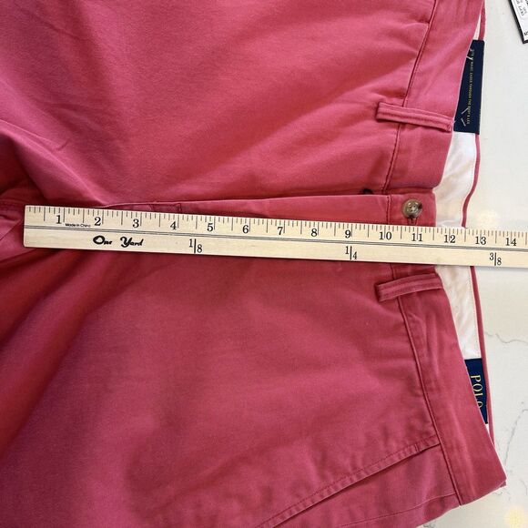 NWT Polo Ralph Lauren Classic Chino Pant 33x32 Salmon Preppy Classic Timeless - Picture 7 of 11